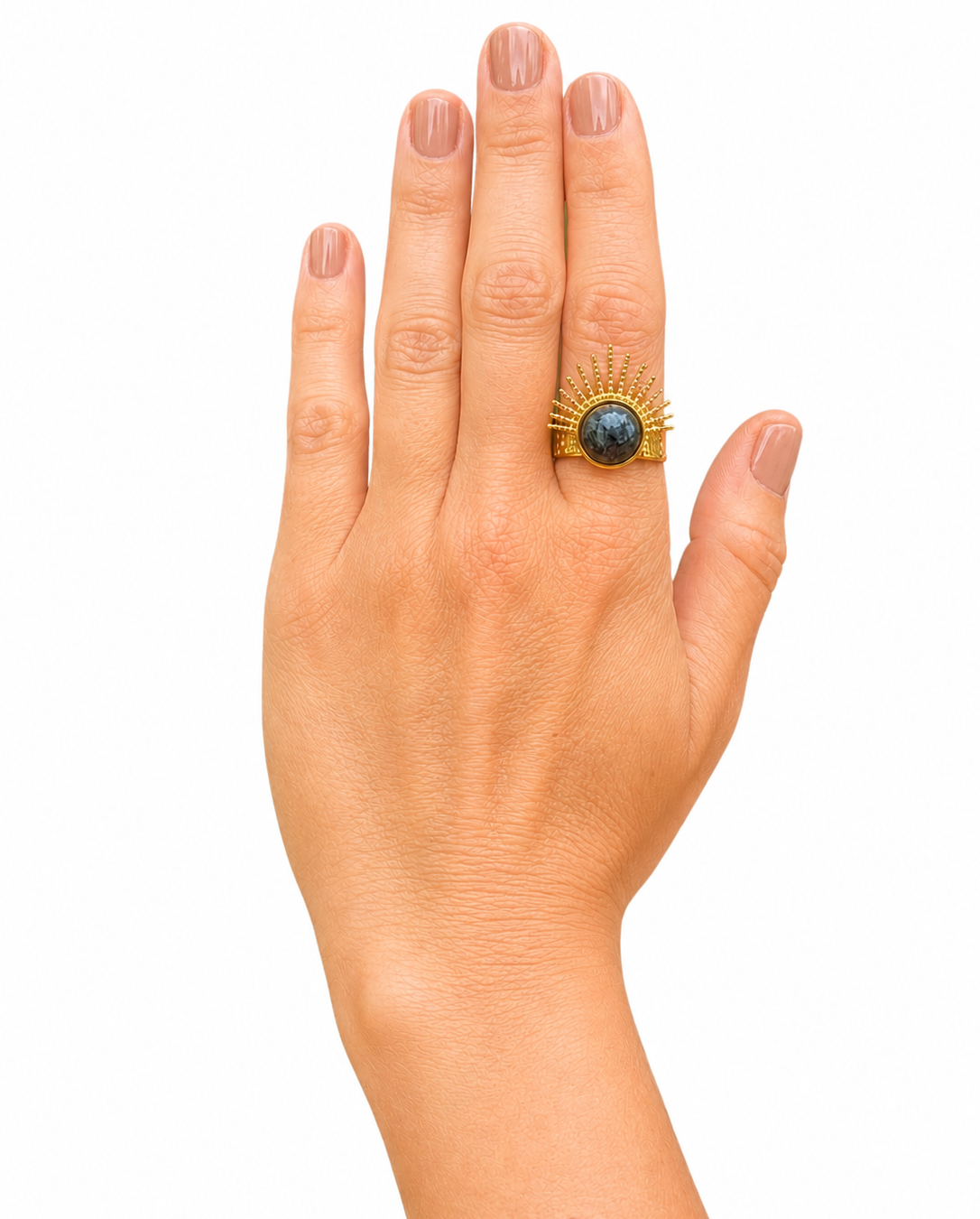 Anillo Talismán - Corona Azul Marino